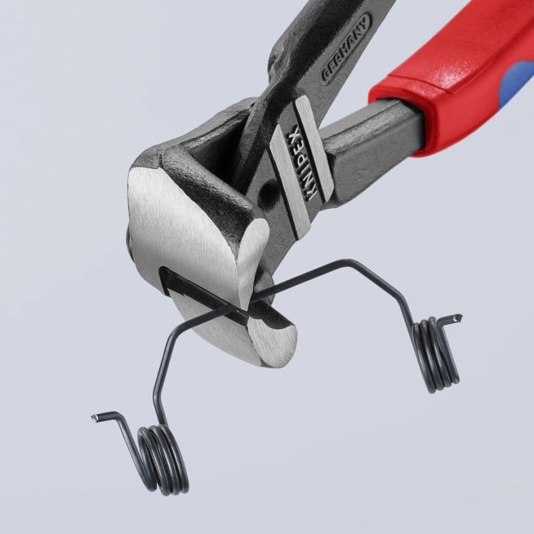 KNIPEX 61 02 200 High Leverage Bolt End-Cutting Nippers 8" – Professional Grade