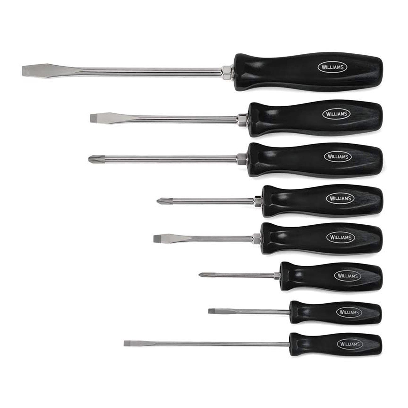 Williams Endurogrip Mixed Screwdriver Set, 8 Piece