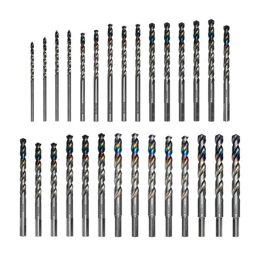 Juego de brocas Diablo DMD-S29 de 29 piezas Metal Demon™ para aceros dulces, templados e inoxidables