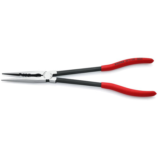 KNIPEX 28 71 280 Extra Long Needle-Nose Pliers Straight Jaws 11" – Professional Reach Pliers
