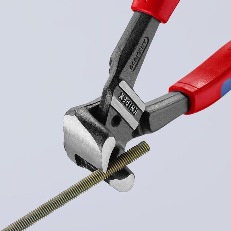 KNIPEX 61 02 200 High Leverage Bolt End-Cutting Nippers 8" – Professional Grade
