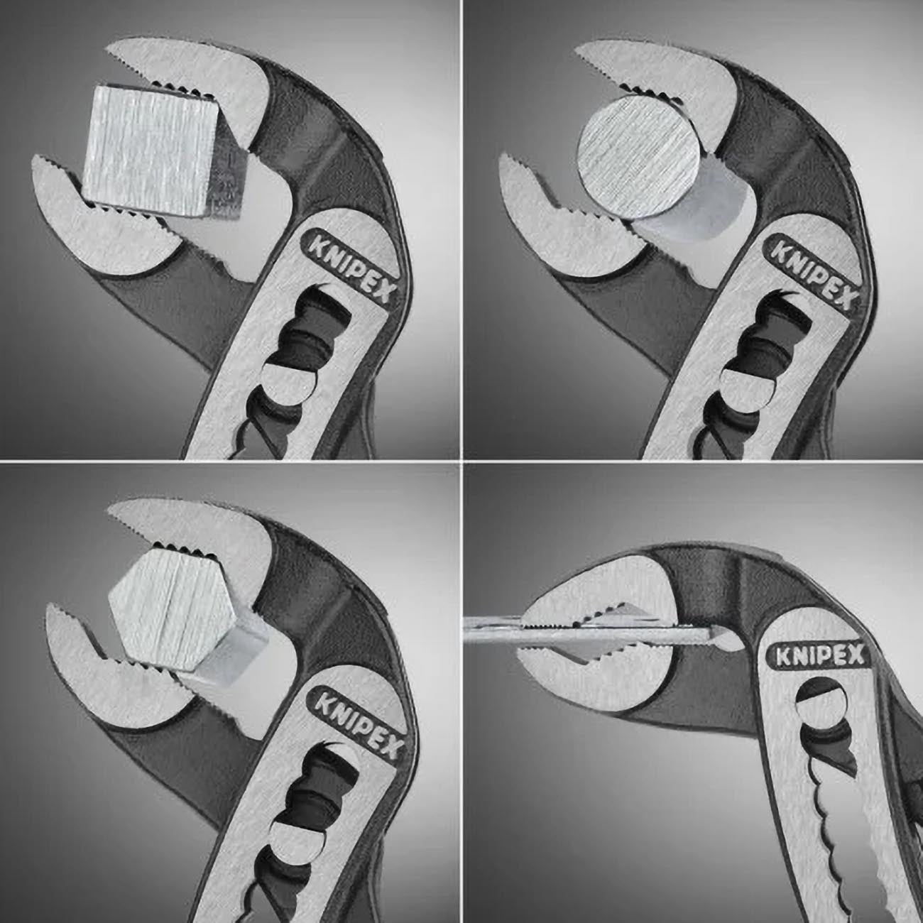 KNIPEX 88 01 180 Alligator Water Pump Pliers 7-1/4" – High Leverage Adjustable Pliers