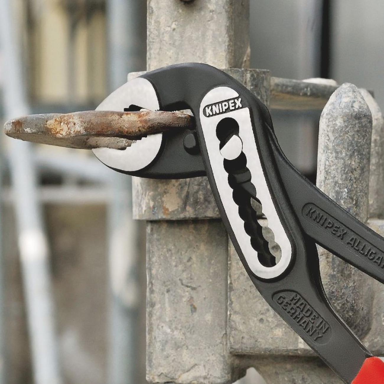 KNIPEX 88 01 250 Alligator Water Pump Pliers 10" – High Leverage Adjustable Pliers