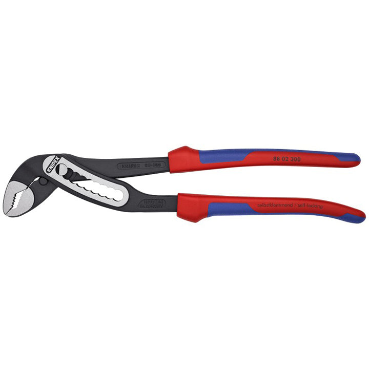 KNIPEX 88 02 300 Alligator Water Pump Pliers 12" – High Leverage Adjustable Pliers