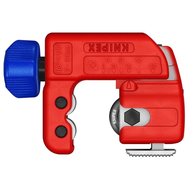 KNIPEX 90 31 01 SBA TubiX Small Pipe Cutter 3" – Compact Tube Cutter