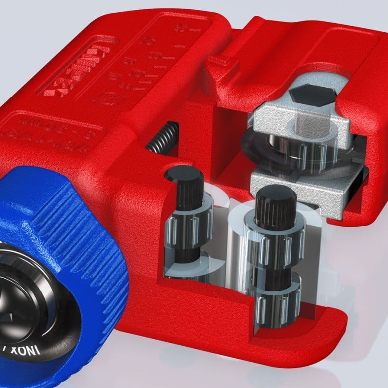KNIPEX 90 31 01 SBA TubiX Small Pipe Cutter 3" – Compact Tube Cutter