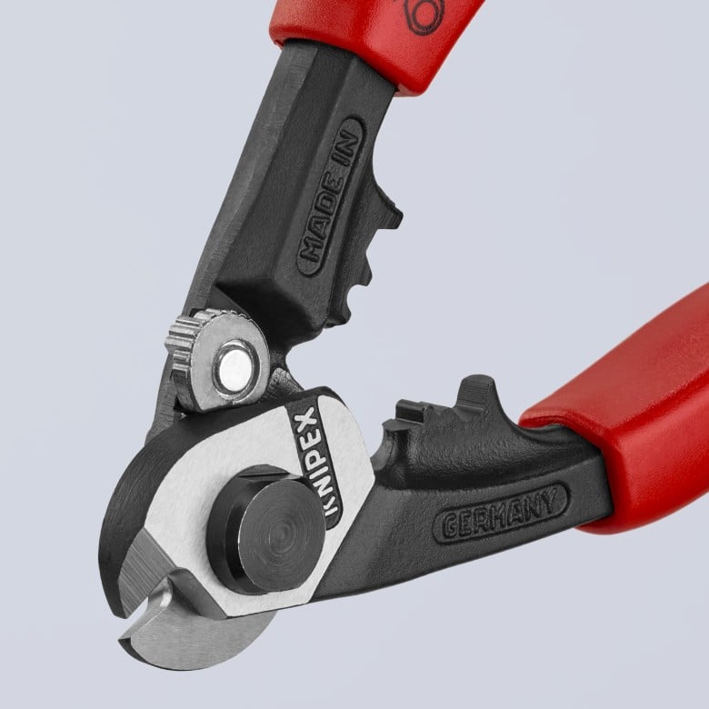 KNIPEX 95 62 190 Wire Rope Shears 7-1/2" – Professional Cable Cutters