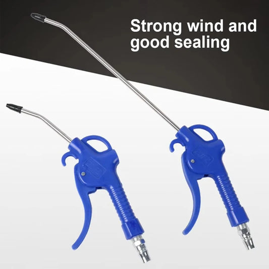 Heavy-Duty Air Blow Gun – High Flow Compressor Blower with Angled Nozzle | Short & Long Style