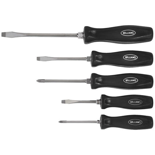 Williams Endurogrip Mixed Screwdriver Set, 5 Piece