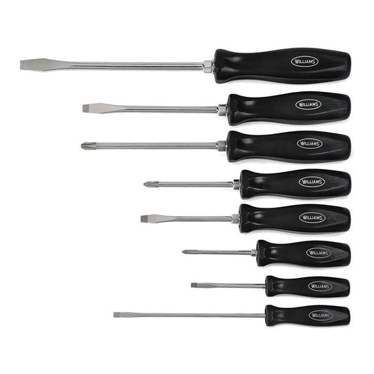 Williams Endurogrip Mixed Screwdriver Set, 8 Piece