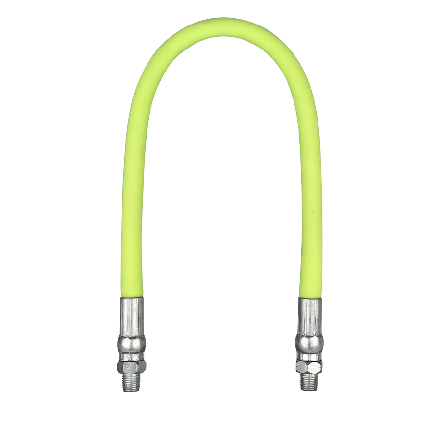 Flexzilla Grease Hose with Spring Guard, 1/8" x 36", 1/8" MNPT Ends
