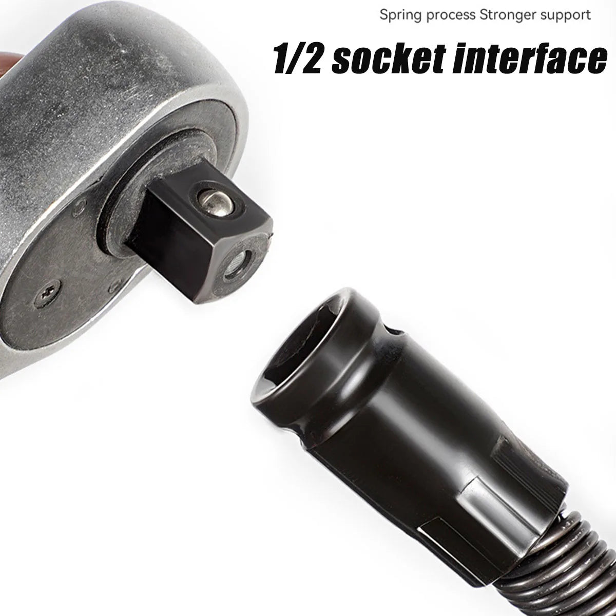 Flexible Socket Extension Bar Set – 250mm & 350mm | 1/4" 3/8" 1/2" Drive for Mechanics