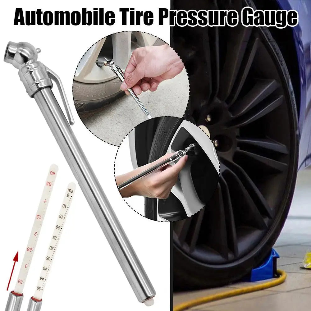 Mechanical Tire Pressure Gauge Pen (0–300 PSI)