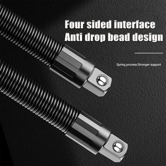 Flexible Socket Extension Bar Set – 250mm & 350mm | 1/4" 3/8" 1/2" Drive for Mechanics