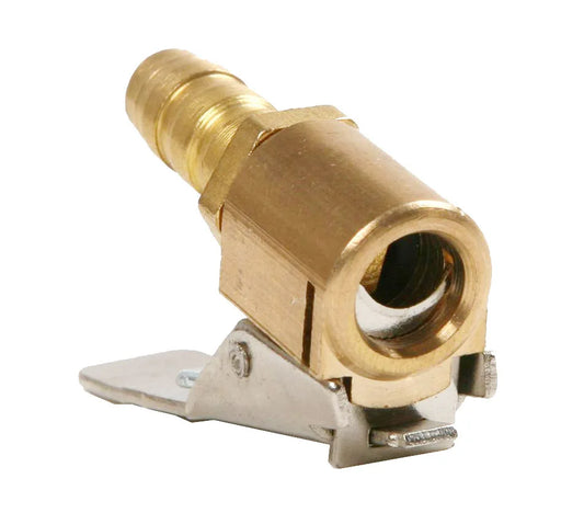 Clip-On Tire Air Chuck – Brass Valve Connector for Air Compressor