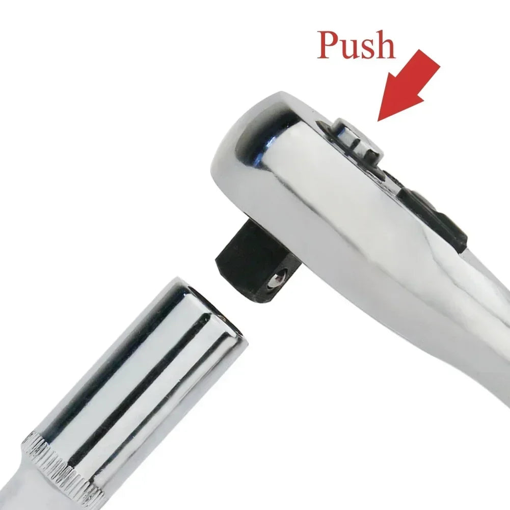 24-Tooth Quick Release Ratchet Wrench