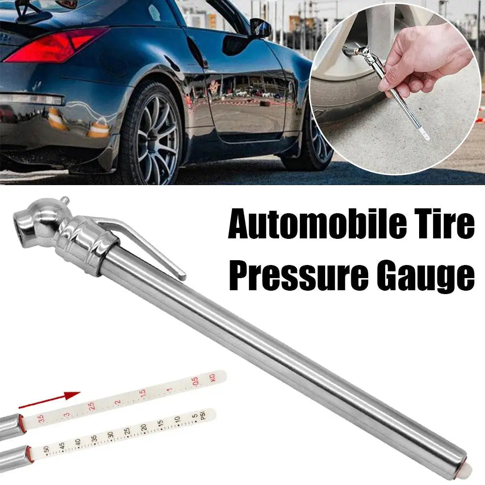 Mechanical Tire Pressure Gauge Pen (0–300 PSI)
