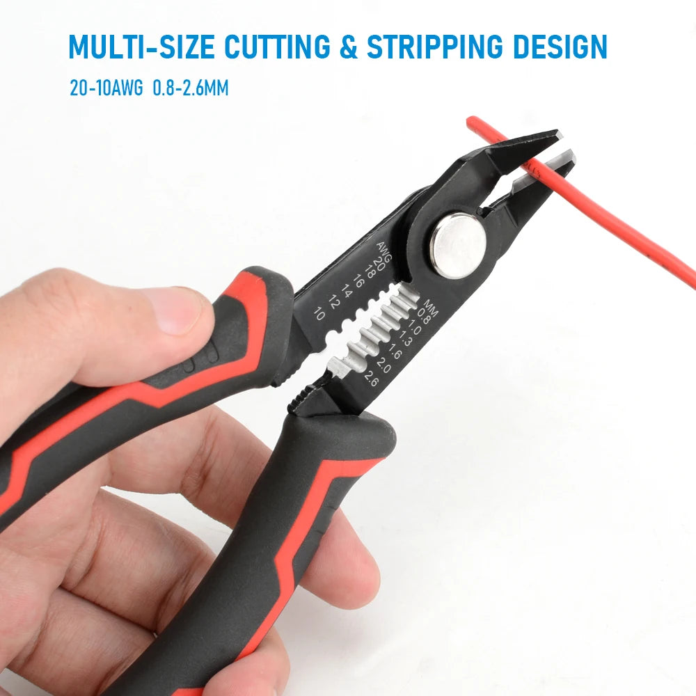 Automatic Wire Stripper Pliers – Self-Adjusting Cable Crimper & Cutter for Electricians