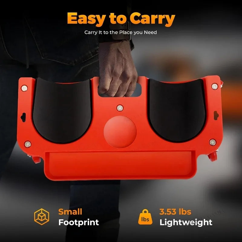 Rolling Knee Pads with Wheels – Mechanic & Floor Work Kneeling Creeper