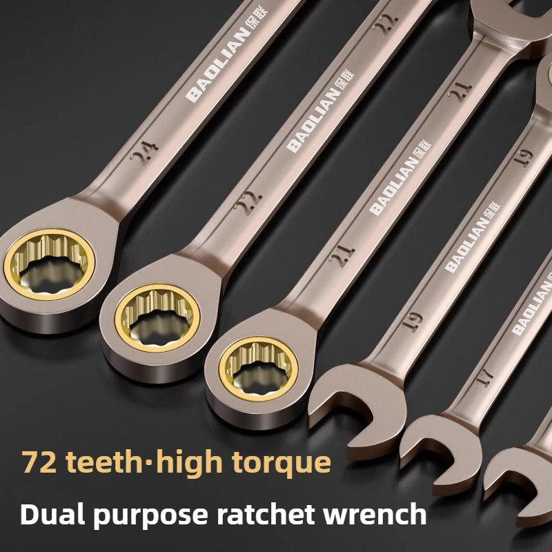 Ratcheting Wrench Set 6-30mm