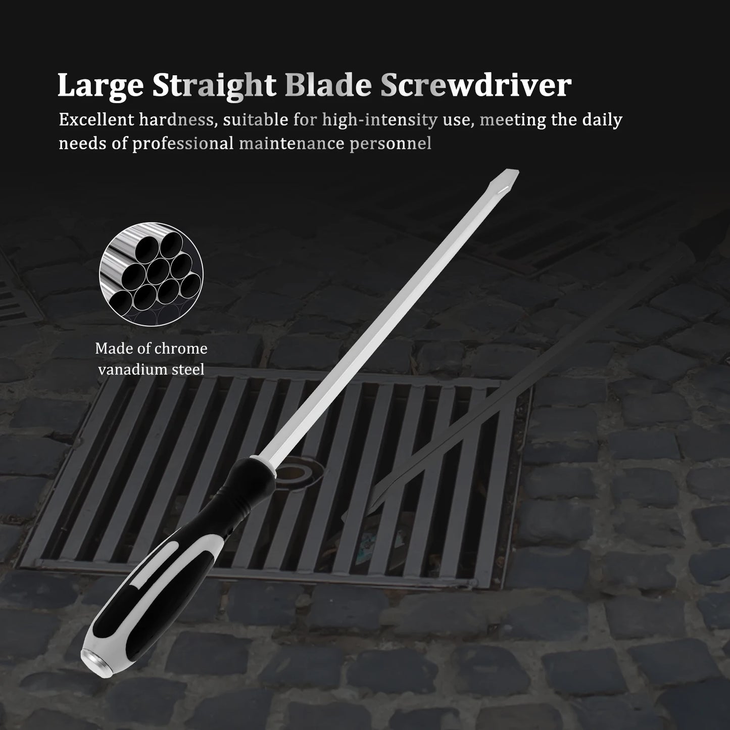 Heavy Duty Extended Demolition Screwdriver Set