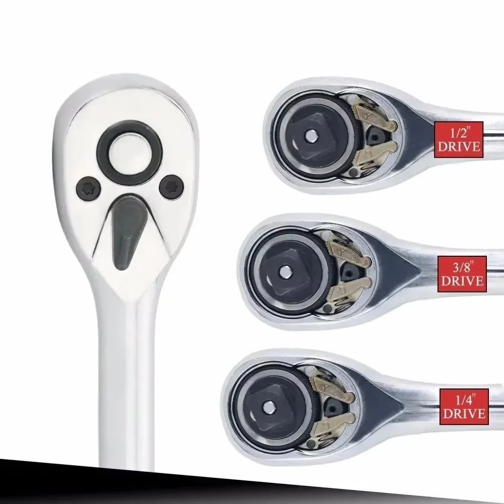 24-Tooth Quick Release Ratchet Wrench