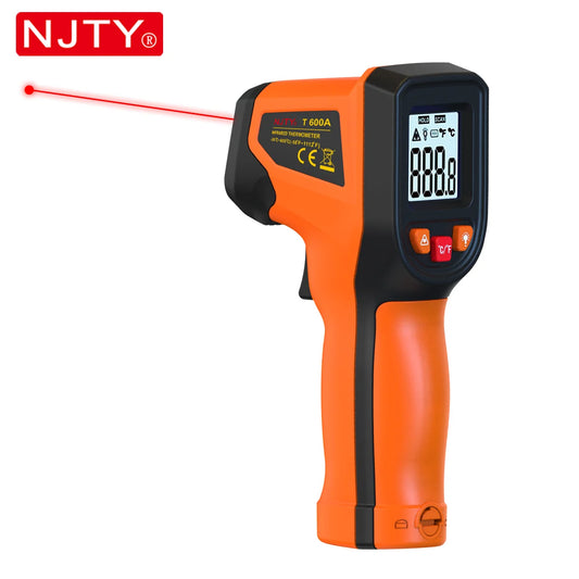 NJTY Digital Infrared Thermometer Gun – -58°F to 1112°F | T600 & T600A Models