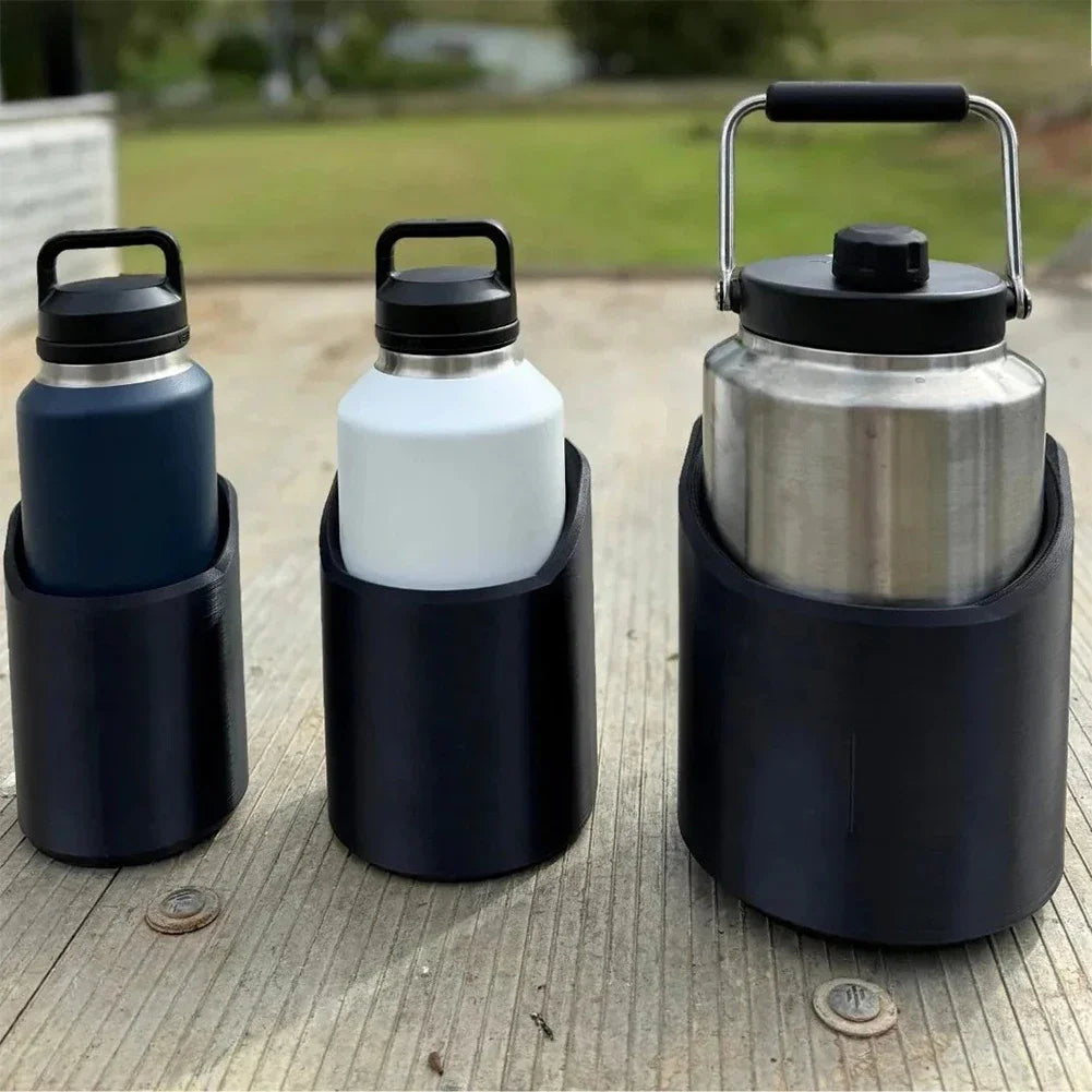 Magnetic Water Bottle Holder – Fits 46, 50 & 64 oz Cups | Tractor, Fridge, RV & Yacht Mount