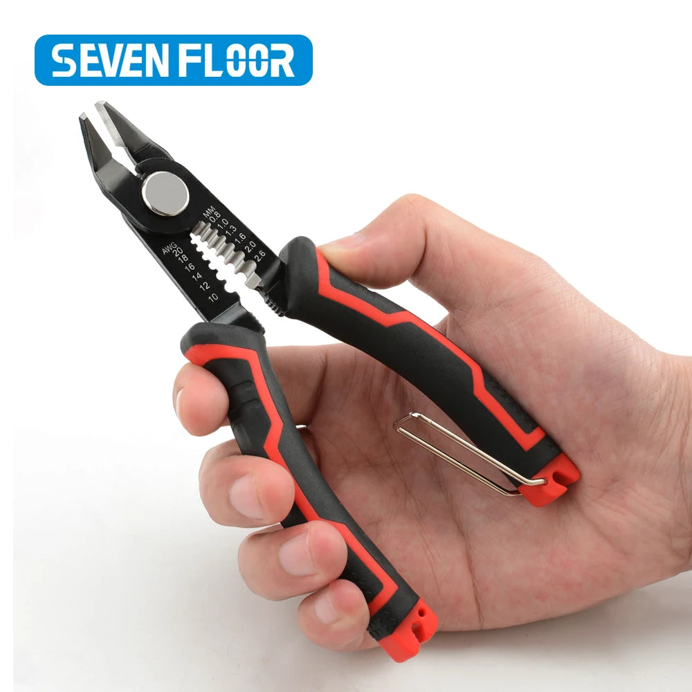 Automatic Wire Stripper Pliers – Self-Adjusting Cable Crimper & Cutter for Electricians