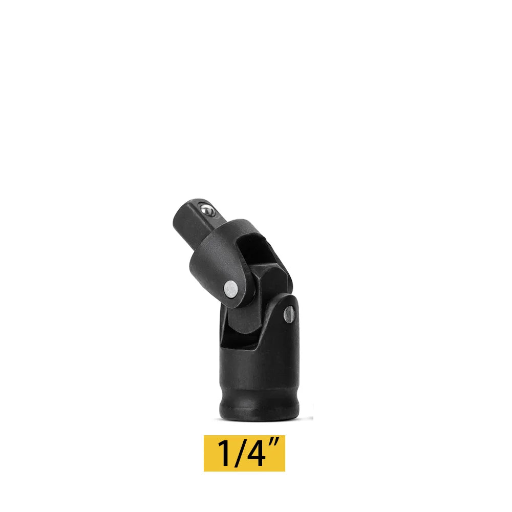 Universal Socket Joint & Adapter Set – 90° & 360° Swivel U-Knuckle | 1/4", 3/8" & 1/2" Drive | Single & Multi-Piece Kits