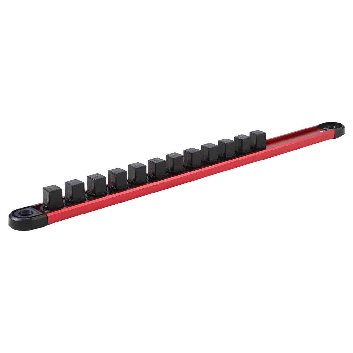Magnetic Socket Rail – 360° Swivel Holder for 1/4, 3/8 & 1/2 Drive
