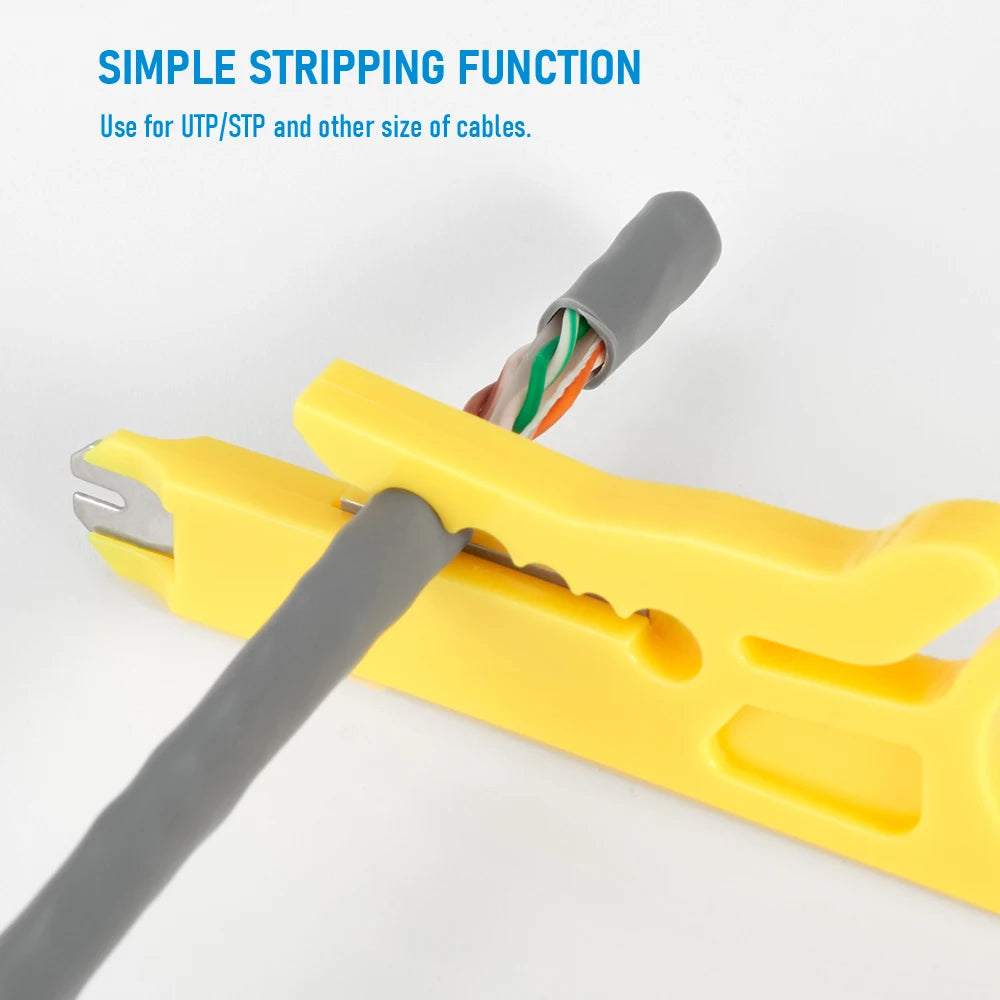 Multifunctional Wire Stripper Knife – Cable Stripping, Crimping & Cutting Multi-Tool for Electricians