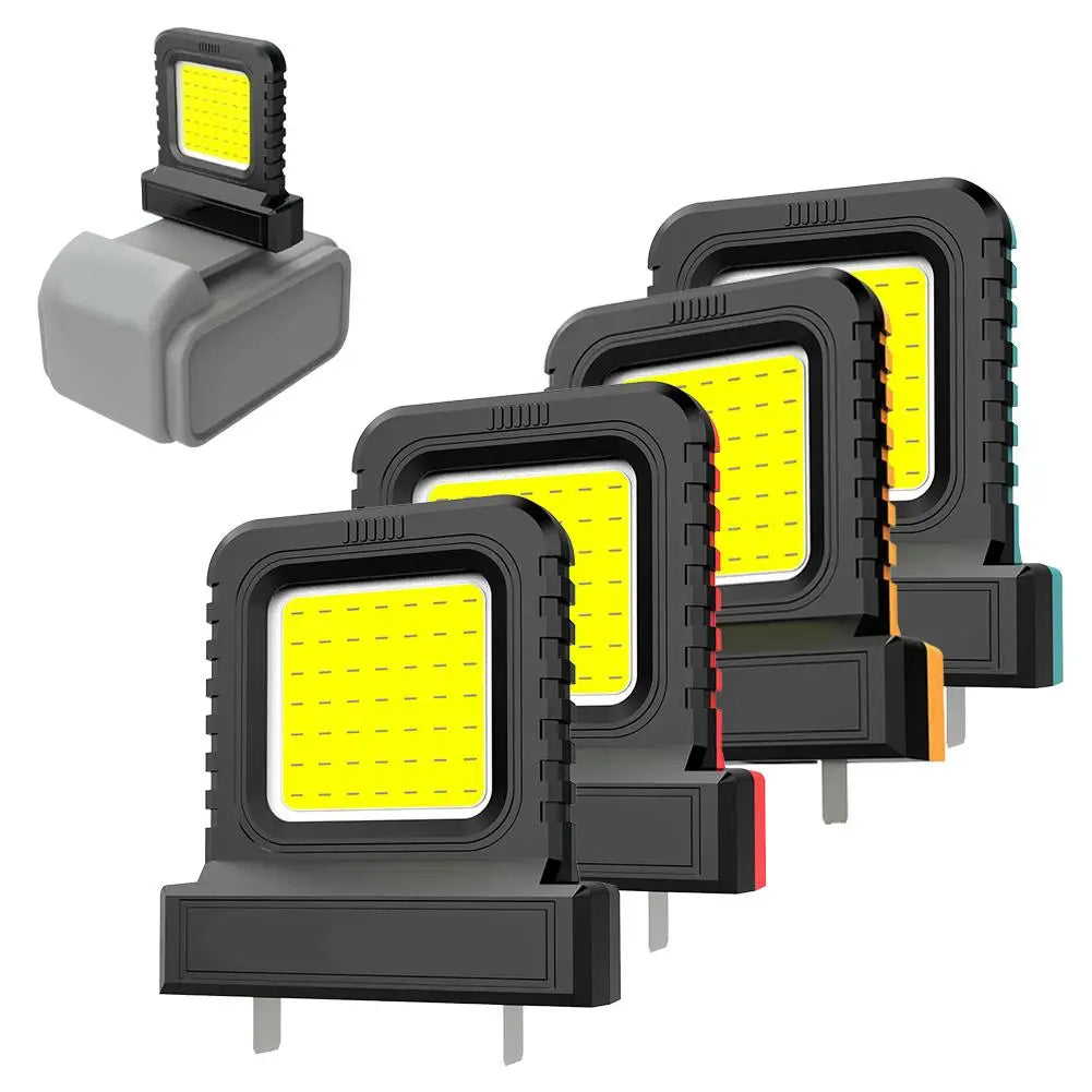 LED Work Light – Compatible with Makita, Dewalt, Milwaukee & More (18V–21V)