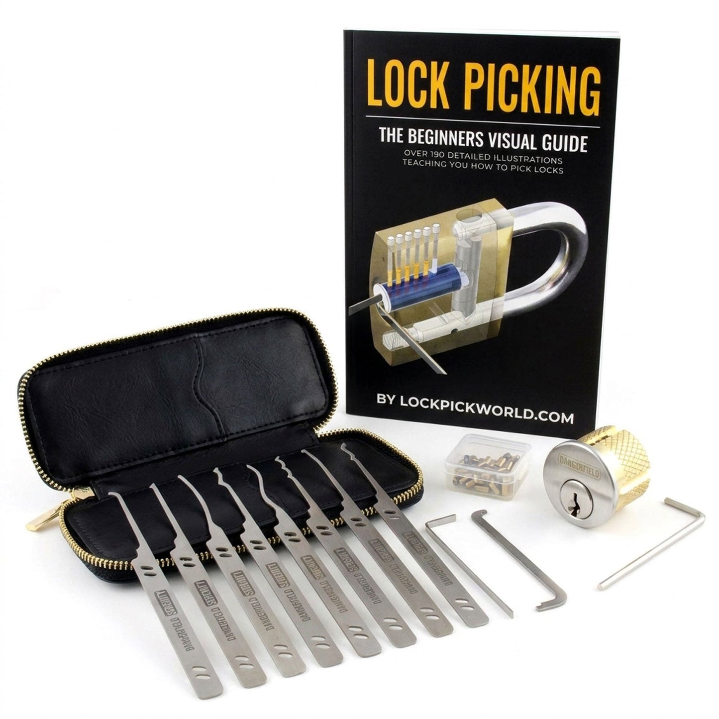 Dangerfield Serenity Lock Pick Set - Core Lock Picks and Tensioners for all pickers