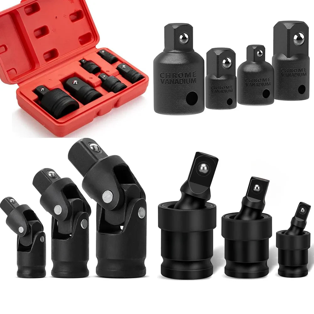 Socket Essentials Kit – Extension Bars, Adapters & Organizer Rail for Mechanics