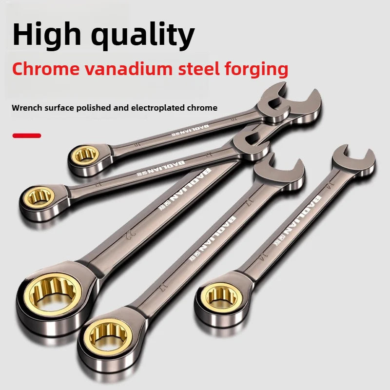 Ratcheting Wrench Set 6-30mm