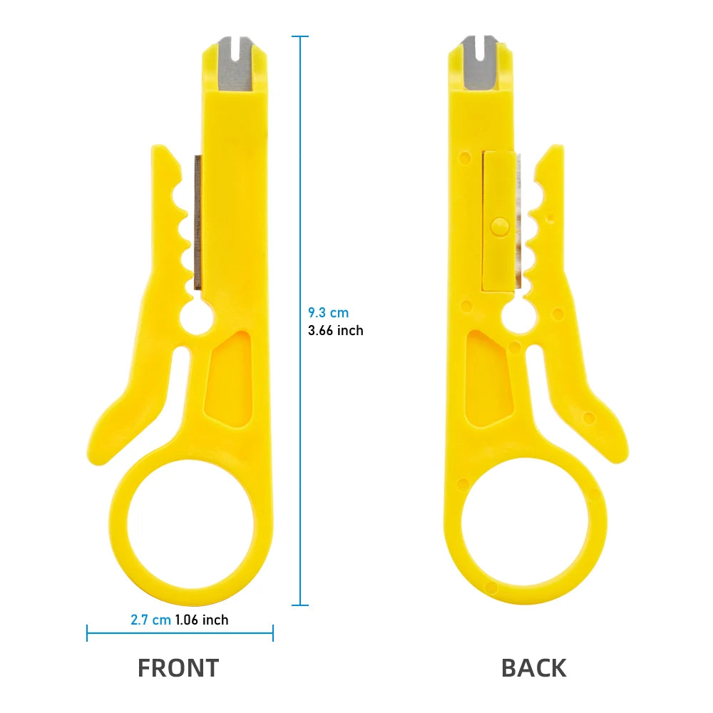 Multifunctional Wire Stripper Knife – Cable Stripping, Crimping & Cutting Multi-Tool for Electricians