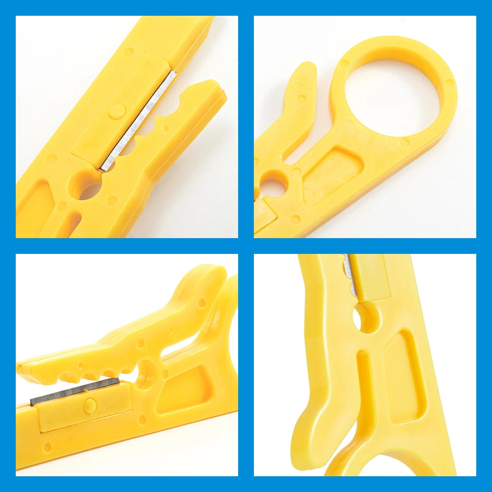Multifunctional Wire Stripper Knife – Cable Stripping, Crimping & Cutting Multi-Tool for Electricians
