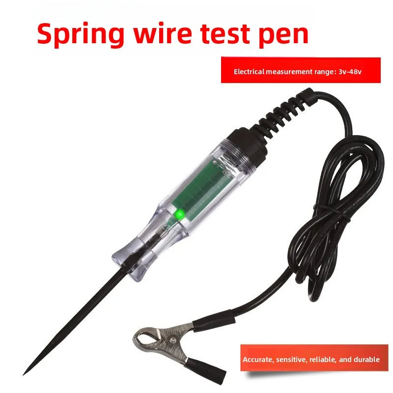 Automotive LED Test Pen – Voltage & Circuit Tester 12V–70V for Car & Truck Repair