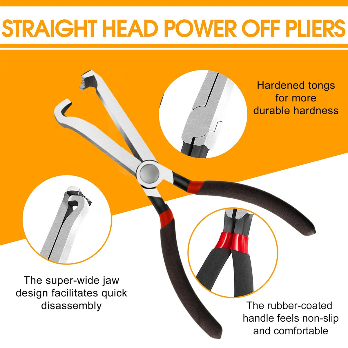 Car Disassembly Tools – Hose Clamp, Fuel Line & Trim Removal Pliers for Auto Mechanics