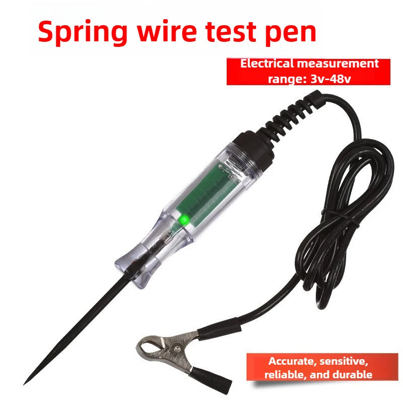 Automotive LED Test Pen – Voltage & Circuit Tester 12V–70V for Car & Truck Repair