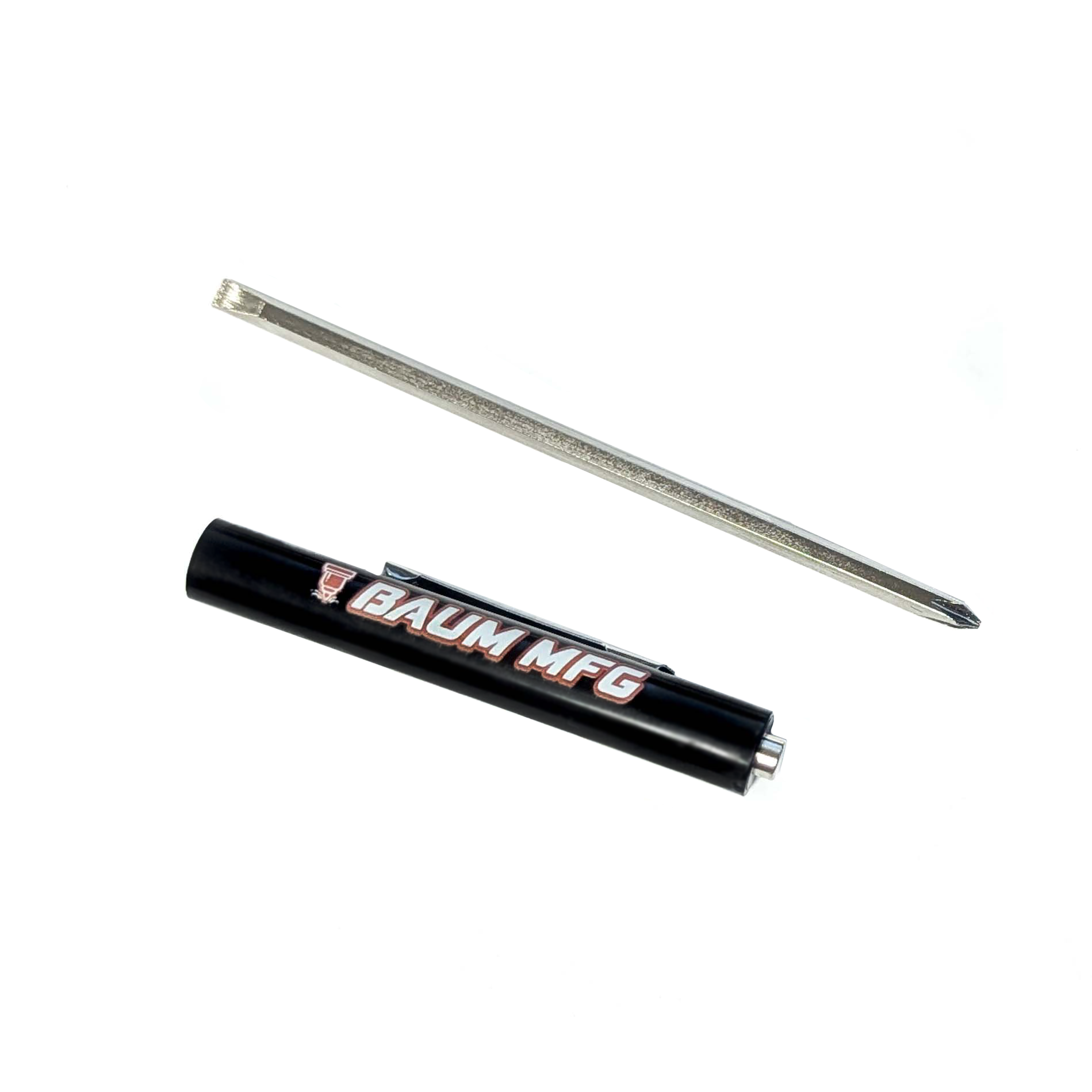 Mini Screwdriver - Reversible with Magnet + Pocket Clip