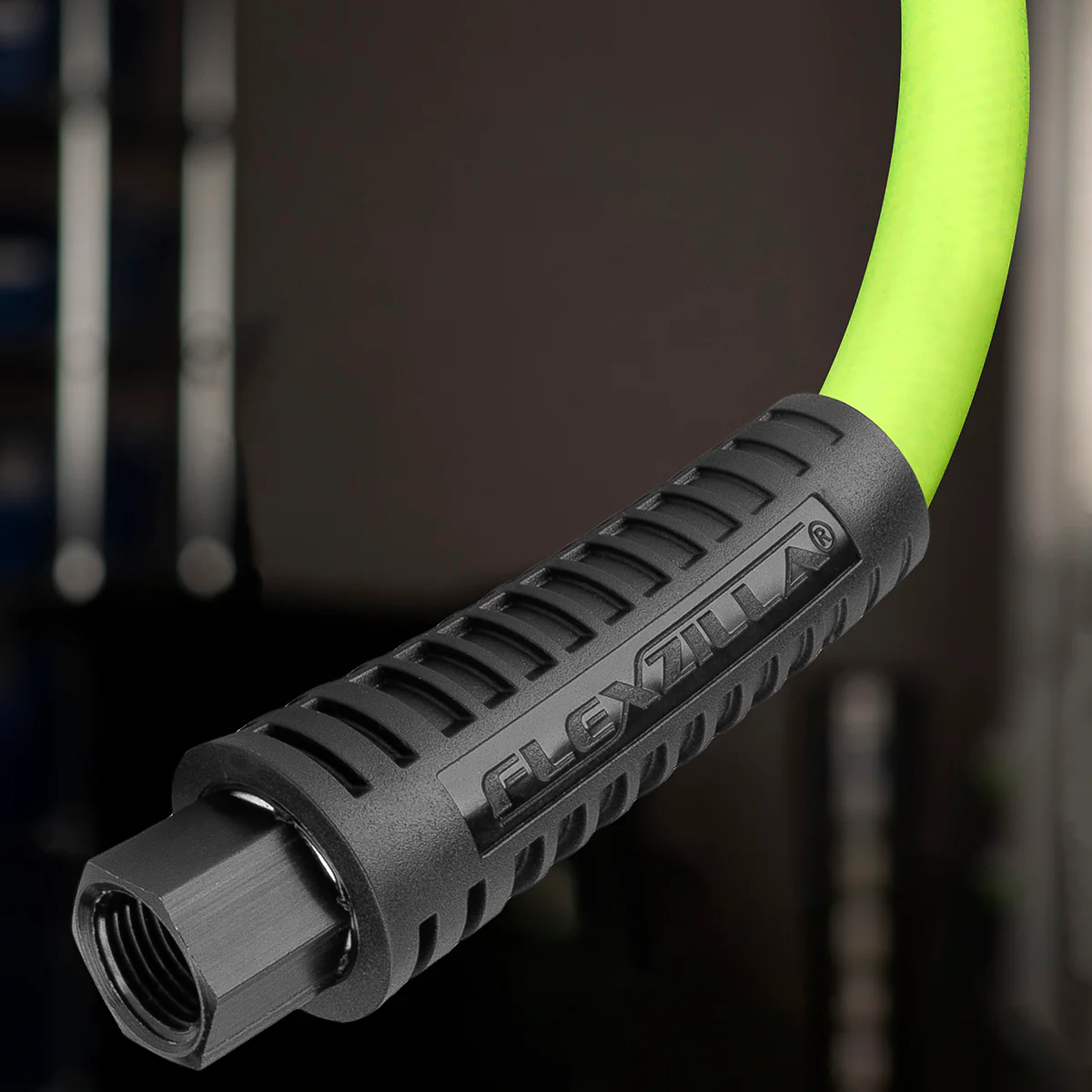 Flexzilla Whip Hose with Swivel, 1/2" x 4' — HFZ1204YW4S