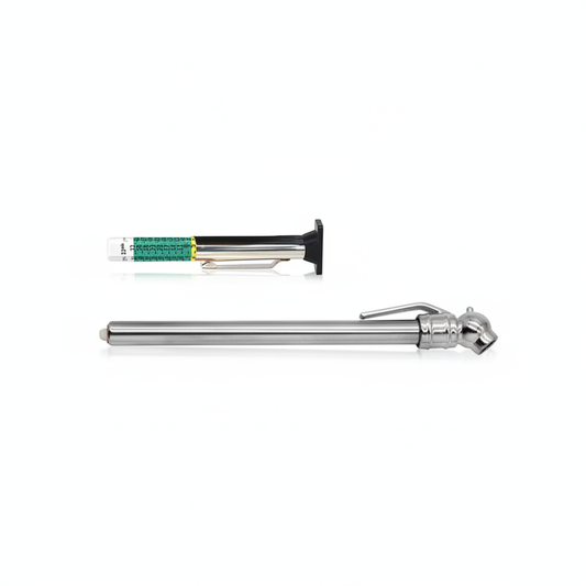 Tire Check Kit - Tread Depth Gauge and Tire Pressure Gauge Pen