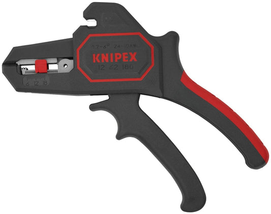 Knipex Pelacables Automáticos 7 1/4" 10-24 AWG 12 62 180