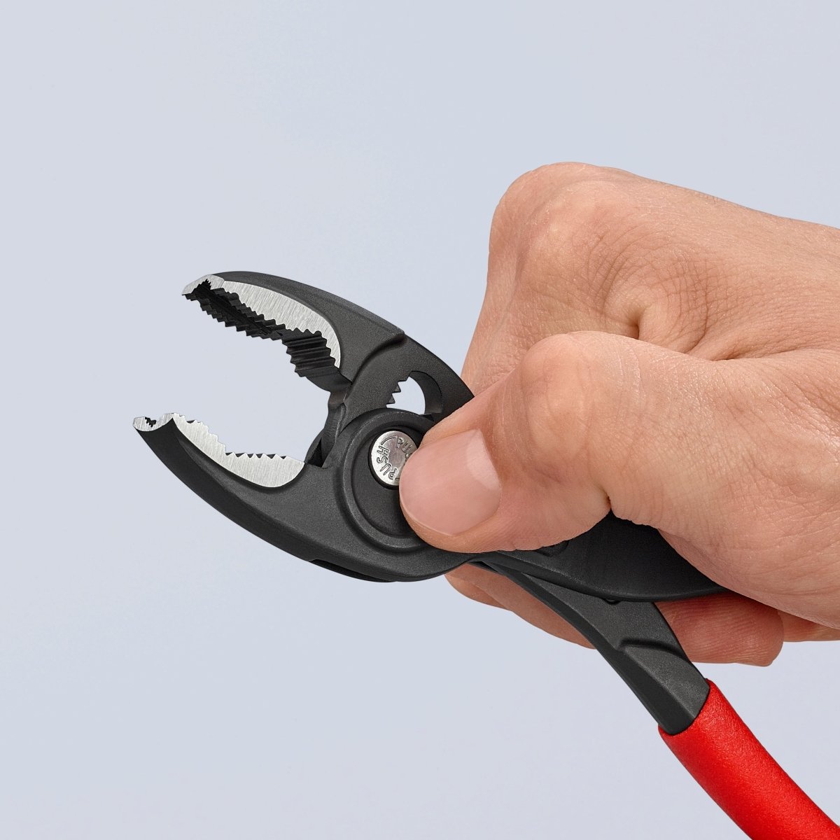 Knipex Alicates TwinGrip de Articulación Deslizante de 8 Pulgadas – Herramienta de Grado Profesional (82 01 200)