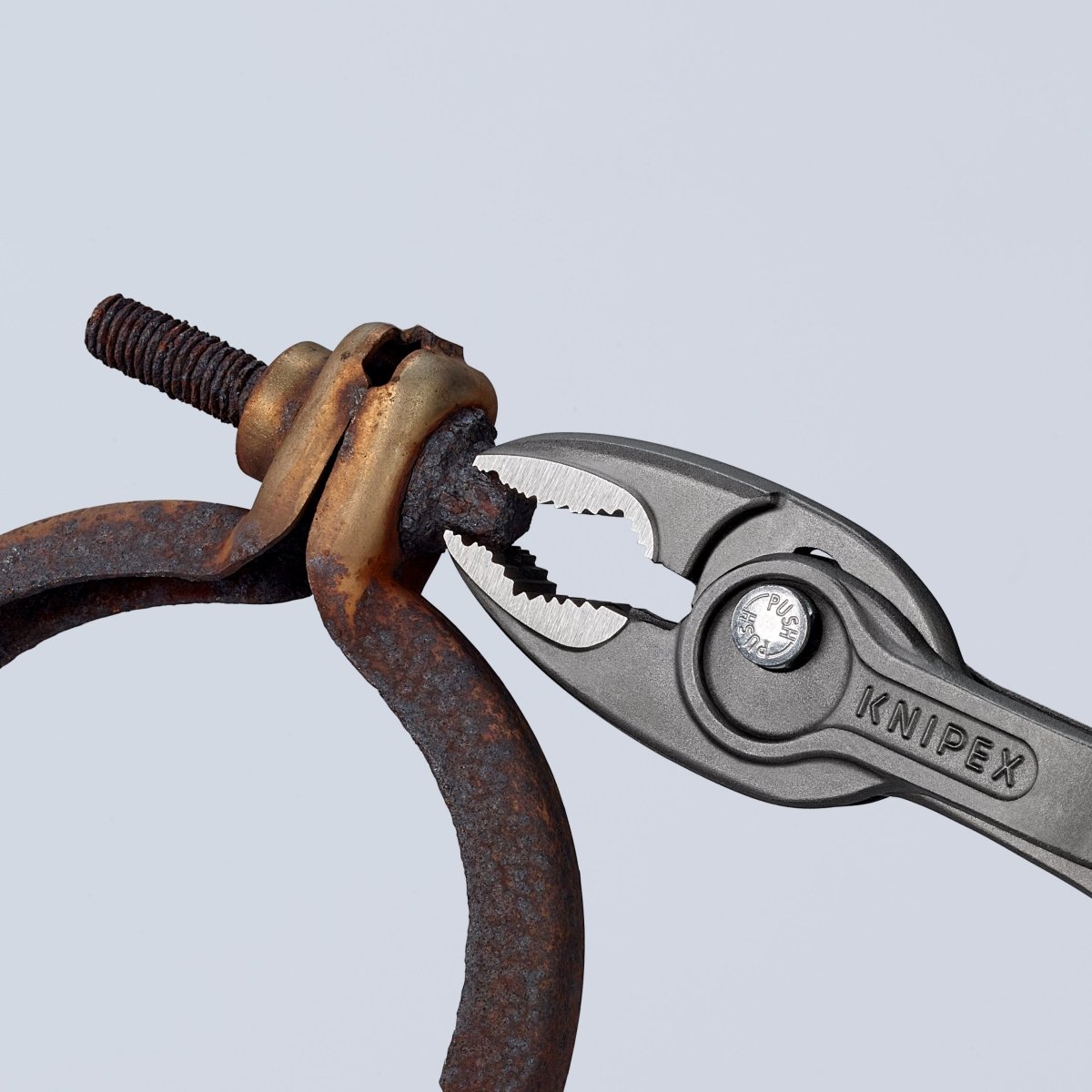 Alicates de articulación machihembrada Knipex TwinGrip 6" 82 01 150