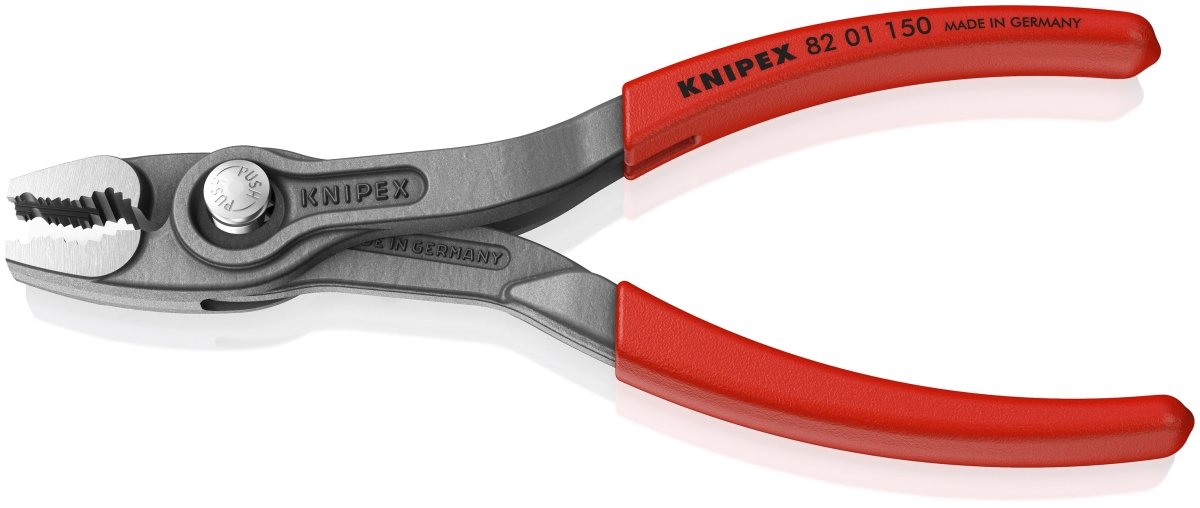 Alicates de articulación machihembrada Knipex TwinGrip 6" 82 01 150