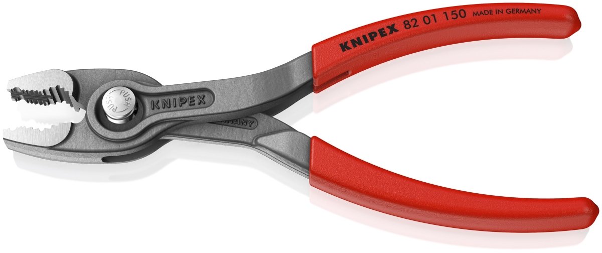 Alicates de articulación machihembrada Knipex TwinGrip 6" 82 01 150