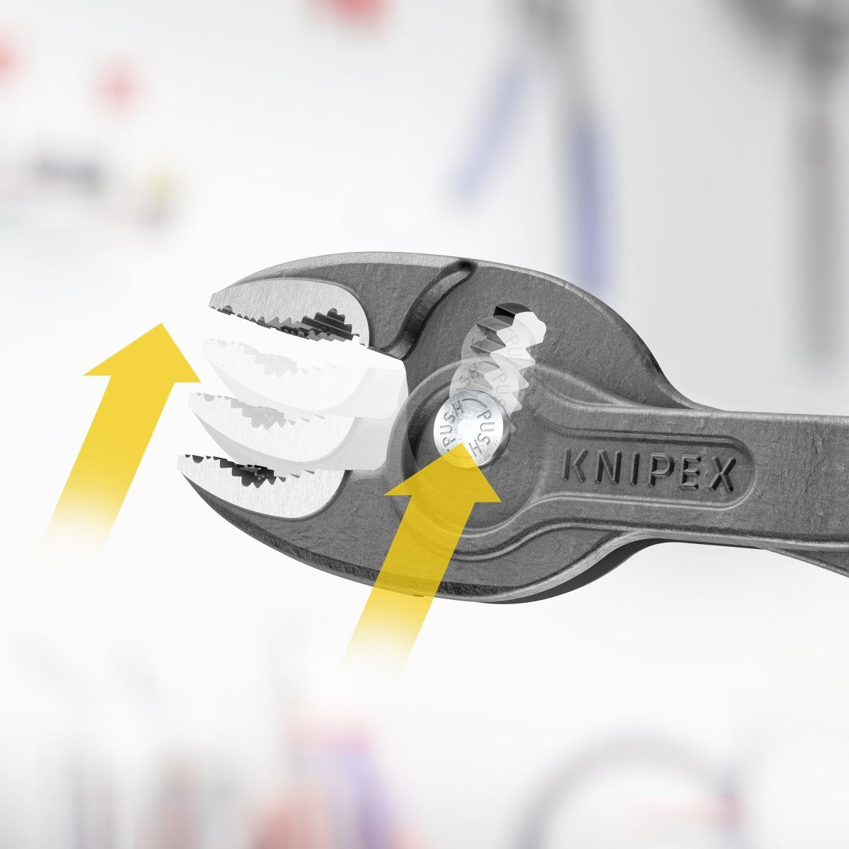 Alicates de articulación machihembrada Knipex TwinGrip 6" 82 01 150
